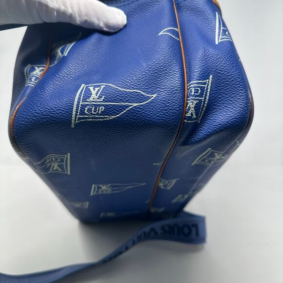 Louis Vuitton LV Cup Blue Monogram Sail Sac Cowes Messenger Bag - Picture 14 of 16